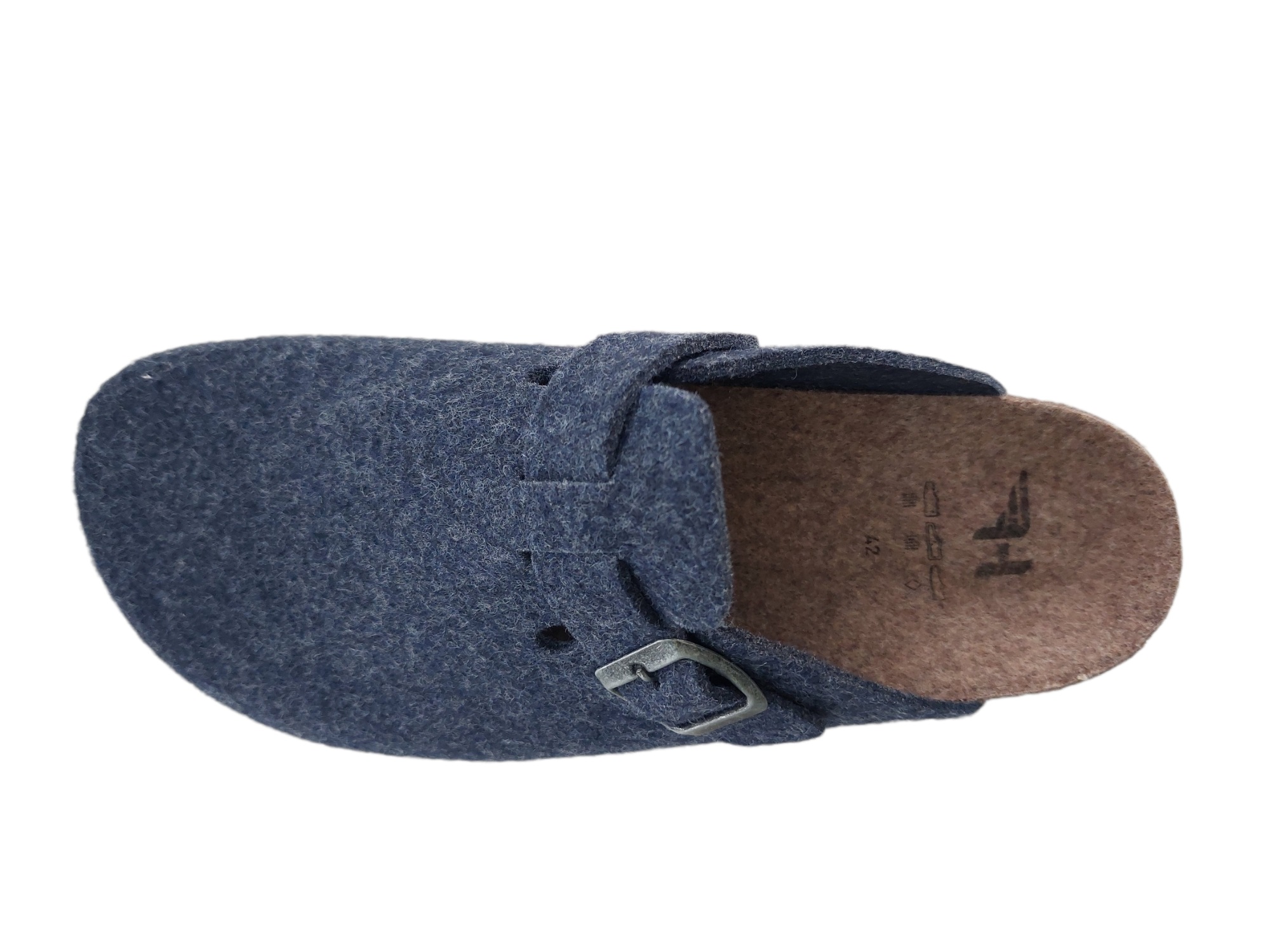 Ciabatte Sanitarie In Vera Pelle Per Uomo - Zoccoli Antiscivolo Made In Italy, Comfort Anatomico - Foto 3